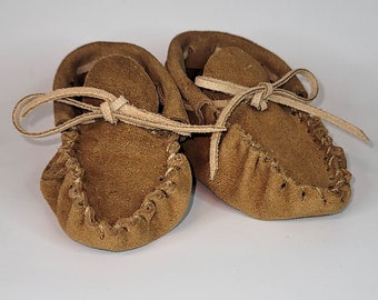 Infant Leather Moccasins