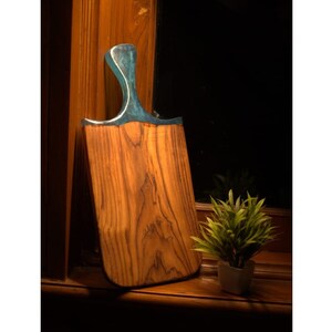 Handcrafted Wooden cutting board teak Wood Chopping board | Thick Wooden Kitchen Chopping Board for Meat, Cheese and Vegetables