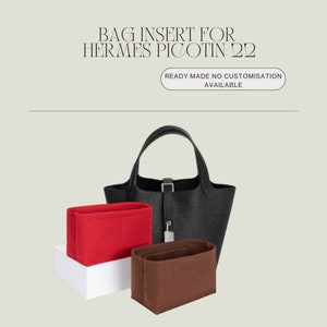  HKERUI Purse Organizer Picotin 18 22 26 Insert Bags Organizer  Makeup Handbag Organize Inner Purse Portable base shaper Premium Nylon ( Picotin 22, grey) : Clothing, Shoes & Jewelry