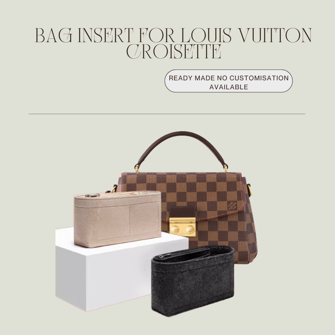 Purse Organizer for LV CROISETTE handbag tassel bag felt  Organizer insert2089red : Clothing, Shoes & Jewelry