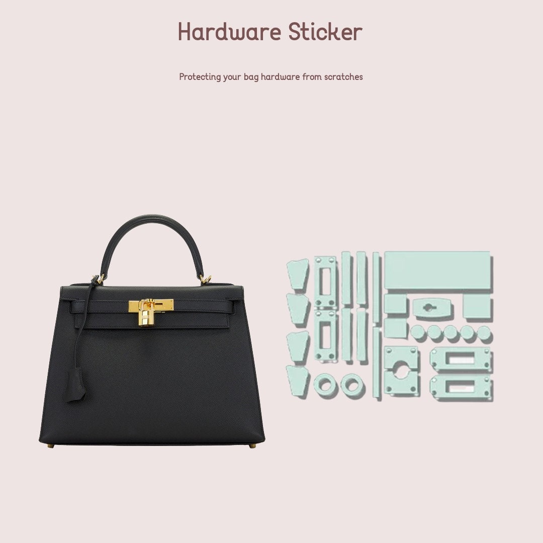 𝐁𝐍𝐂𝐓👜]💛 Hermes Kelly Danse Bag Hardware Protective Sticker –  BAGNEEDCARETOO