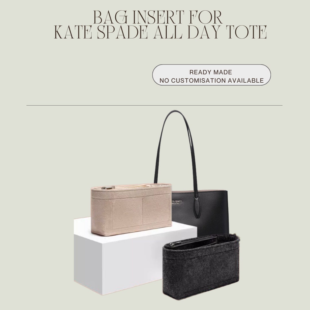 Large Tote Bag Organizer Insert - Black – Kate & Kris