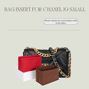 Chanel 19 Bag Insert 