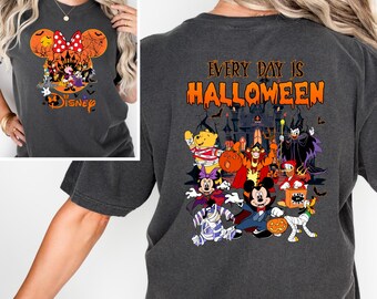 Mickey and Friends Halloween Shirt, Disney Halloween DisneylanSweatshirt, Costume Party Tee,