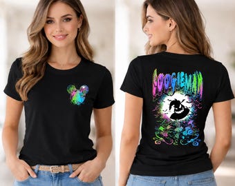 Mickey and Friends Halloween Shirt,Haunted Halloween T-shirt DisneylanSweatshirt, Costume Party Tee,Disney Family Shirt