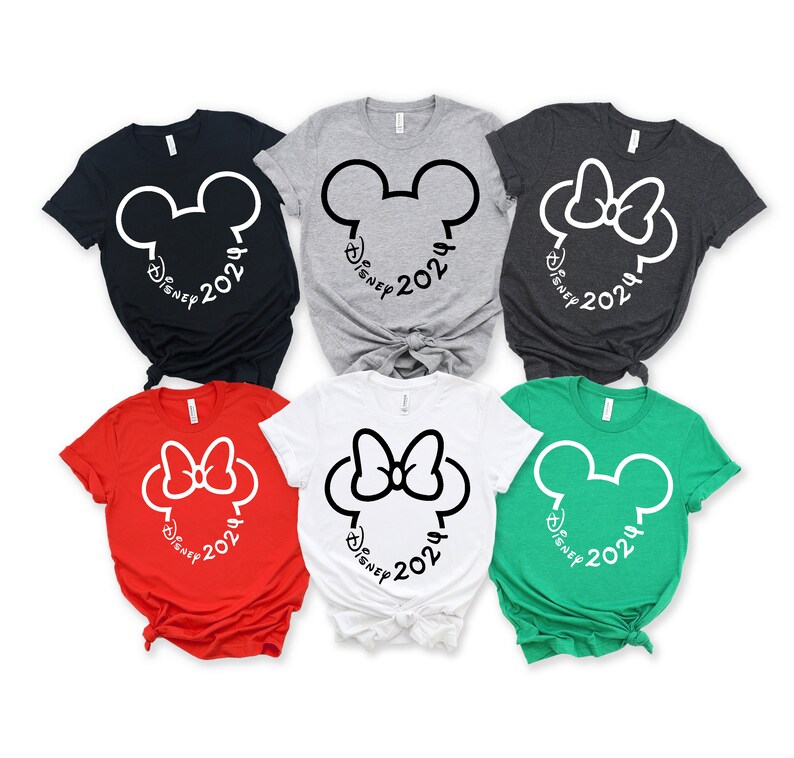 Disney 2024 Family Vacation Shirt,custom Disney Family Vacation 2024