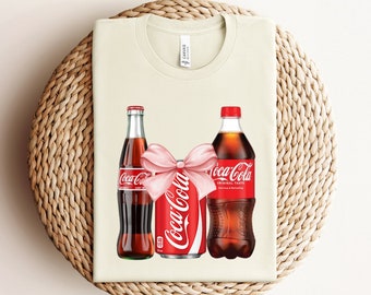 Coca Cola Group Shirt, Coca Cola Team Tshirt, Coca Cola Crewneck, Coke Lover, Coca Cola Fan, Gift for Coke Drinker, Gift for Friend