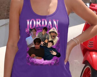 Custom Boyfriend IMage Tank Top, Boyfriend Woman Tank Top, Wife Girlfriend Personalized Shirt, Birthday Gift, Gift for Her, Photo Woman Tank
