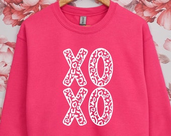 XOXO Valentines Day Sweatshirt, Valentines Day Hoodie, Women Valentines Sweatshirt, Valentines Day Gifts, XOXO Gift