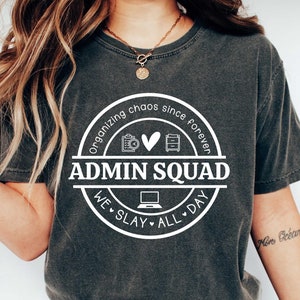 Admin Squad Shirt, Coworker Gift, Office Staff Shirt, Admin shirt, Office Worker Tee, Admin Assistant Gift, Office Squad Shirt, Squad Shirt