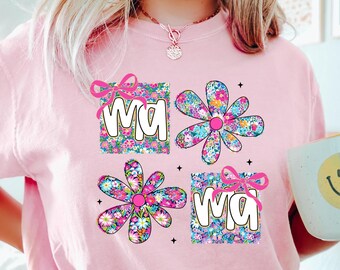 Floral Mama Shirt,Mama Sweatshirt,Retro Mom Tshirt,Mother's Day Gift,Flower Shirts for Women Tee,Floral New Mom Gift Crewneck, Gift For Mama