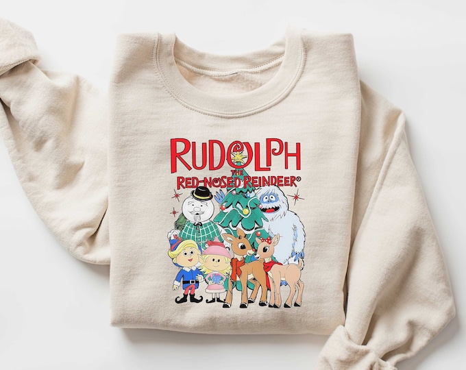 Be More Rudolph Rudolph the Red Nosed Reindeer, Christmas Sweatshirt, Christmas Gift ...