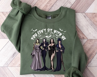 You Cant Sit With Us Sweatshirt, Bad Girls Shirt, Cute Halloween Shirt, Halloween Queen Shirt, Halloween Witch T-Shirt, Mean Girls Sweater