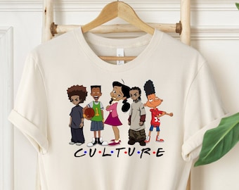 Black Cartoon Characters Shirt, Juneteenth Shirt, BLM T-shirt, Black Culture Shirt, Black Owned Shirt, Black Girl Magic Shirt, Freedom Shirt