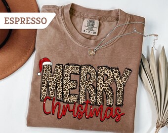 Comfort Colors®Christmas Sweatshirt, Merry Christmas, Christmas Lights Shirt,Christmas tshirt, Christmas Gift, Merry Christmas Lights Gift