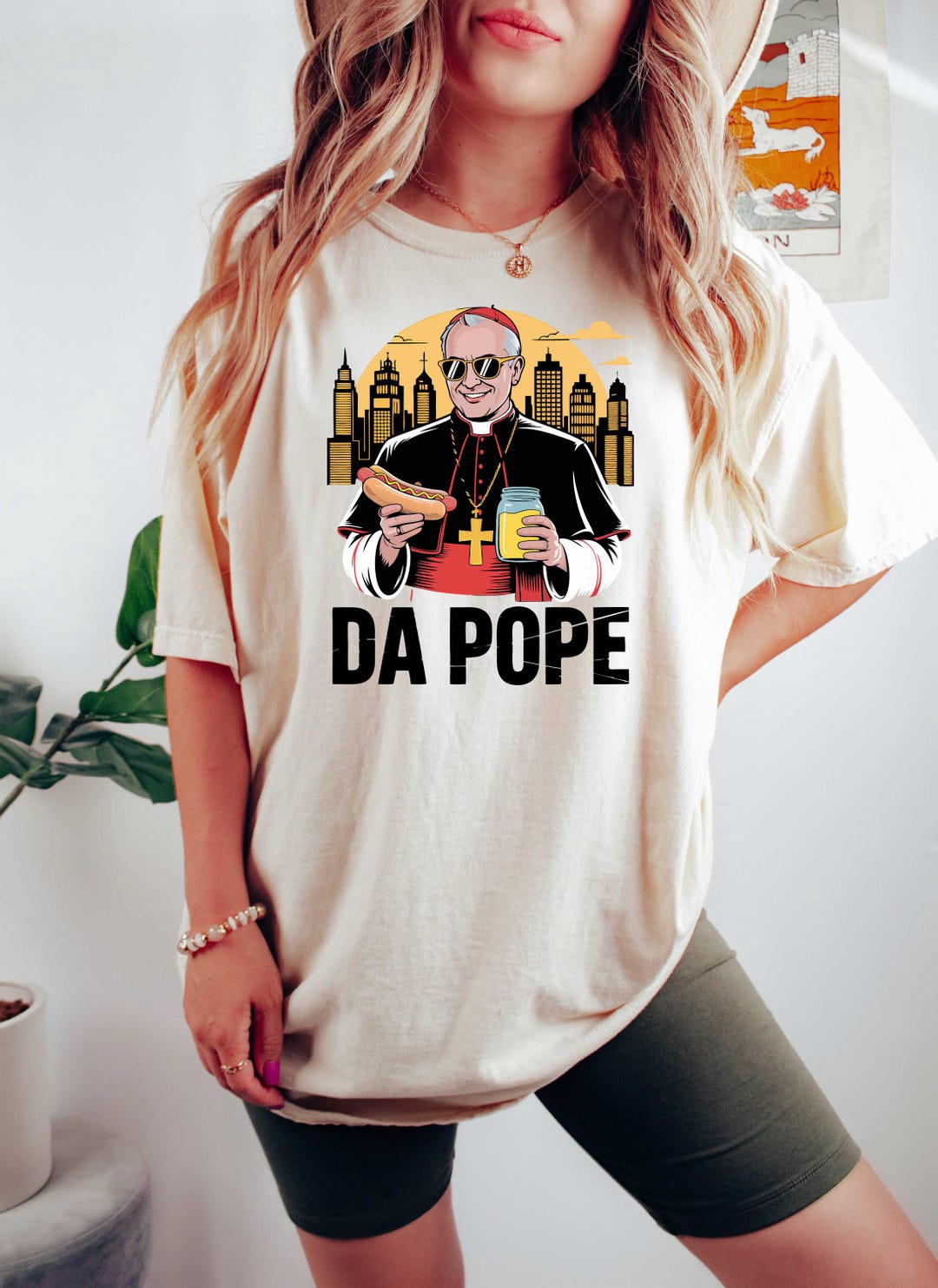 Da Pope Shirt, Pope Robert Prevost Shirt,religious Tee,pope Shirt ...