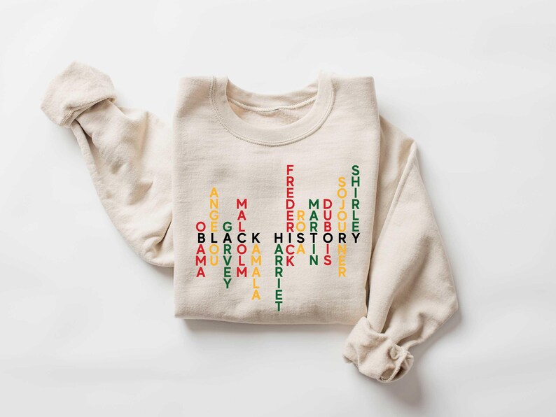 Black History Month Shirt, Celebrate School Black History Sweater ...