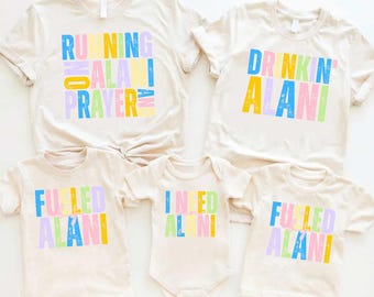 Personalized Alani Matching T-shirt, Alani Addicted Tee, Energy Drink Lover Tee,Custom Summer Vacation Shirts,Beach Vibes Cute Beach Shirt