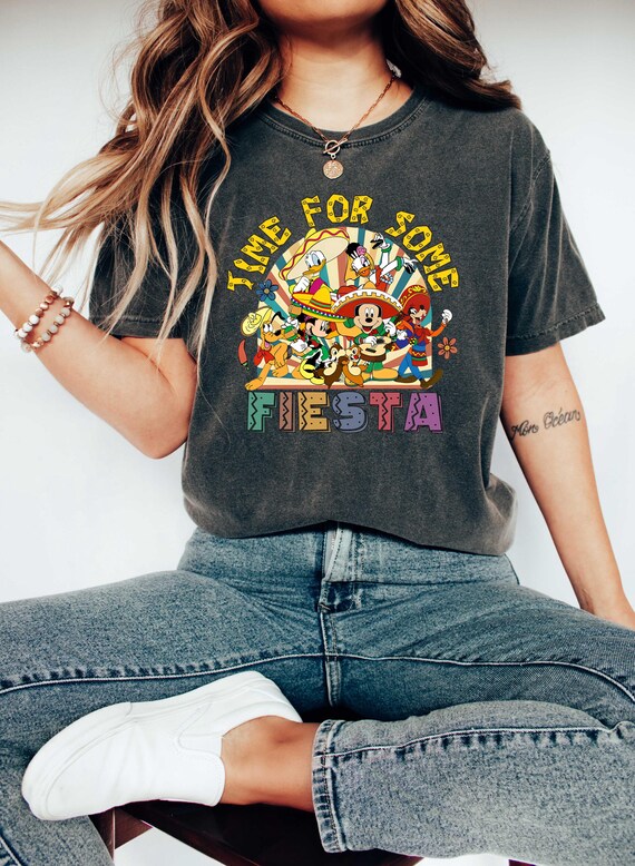 Mickey Friends Cinco De Mayo Shirt, Mexican Party Shirt, Mexican Fiesta Party Shirt, Disneyland Fiesta Shirt, Disney Festival Shirt