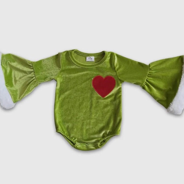 Grinch Christmas Boutique Body Suit