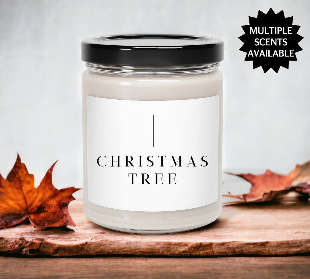Christmas Tree Scented Candle Christmas Candle Gifts Hostess Etsy