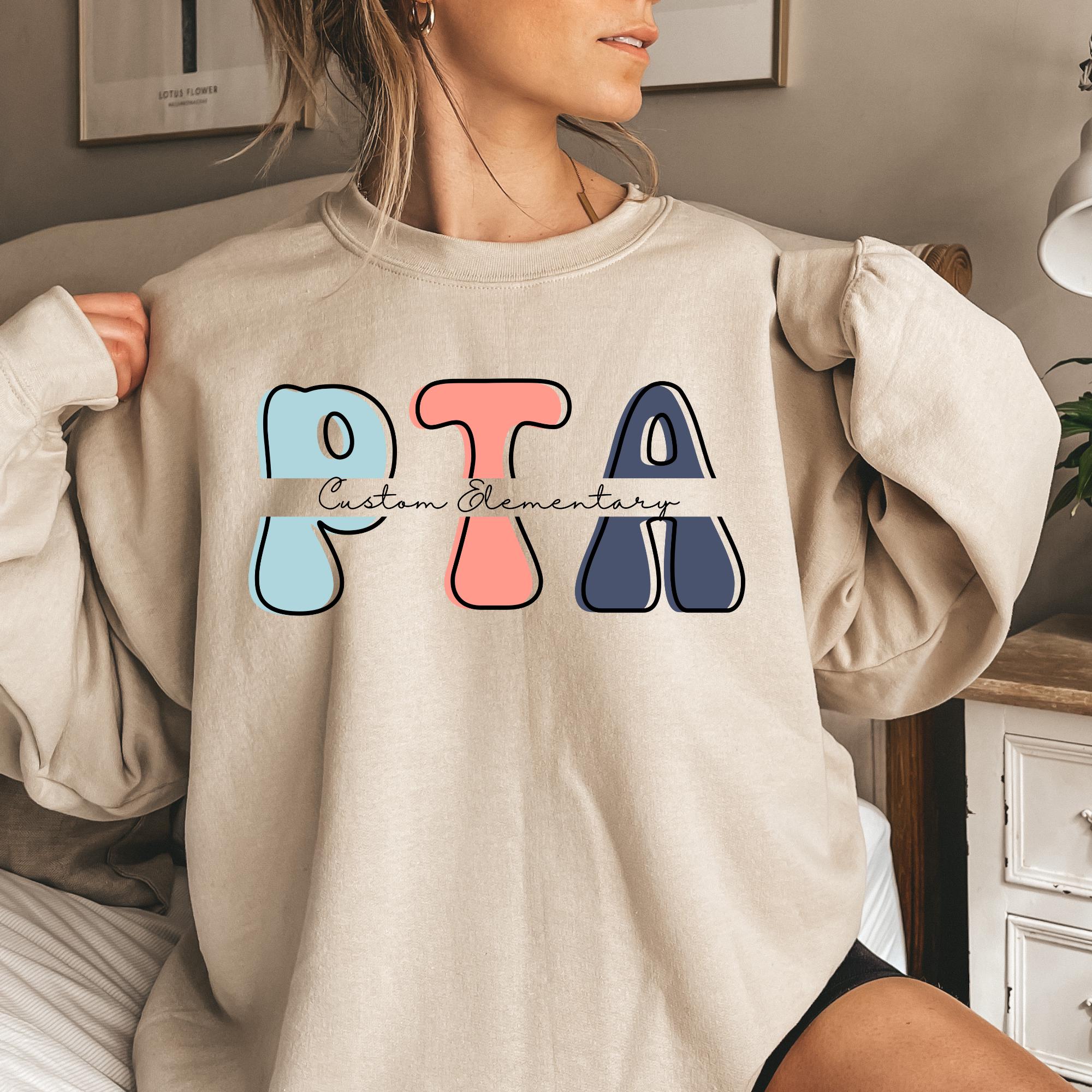 Custom PTA Shirts, Custom Parent Teacher Organization Association Shirt ...