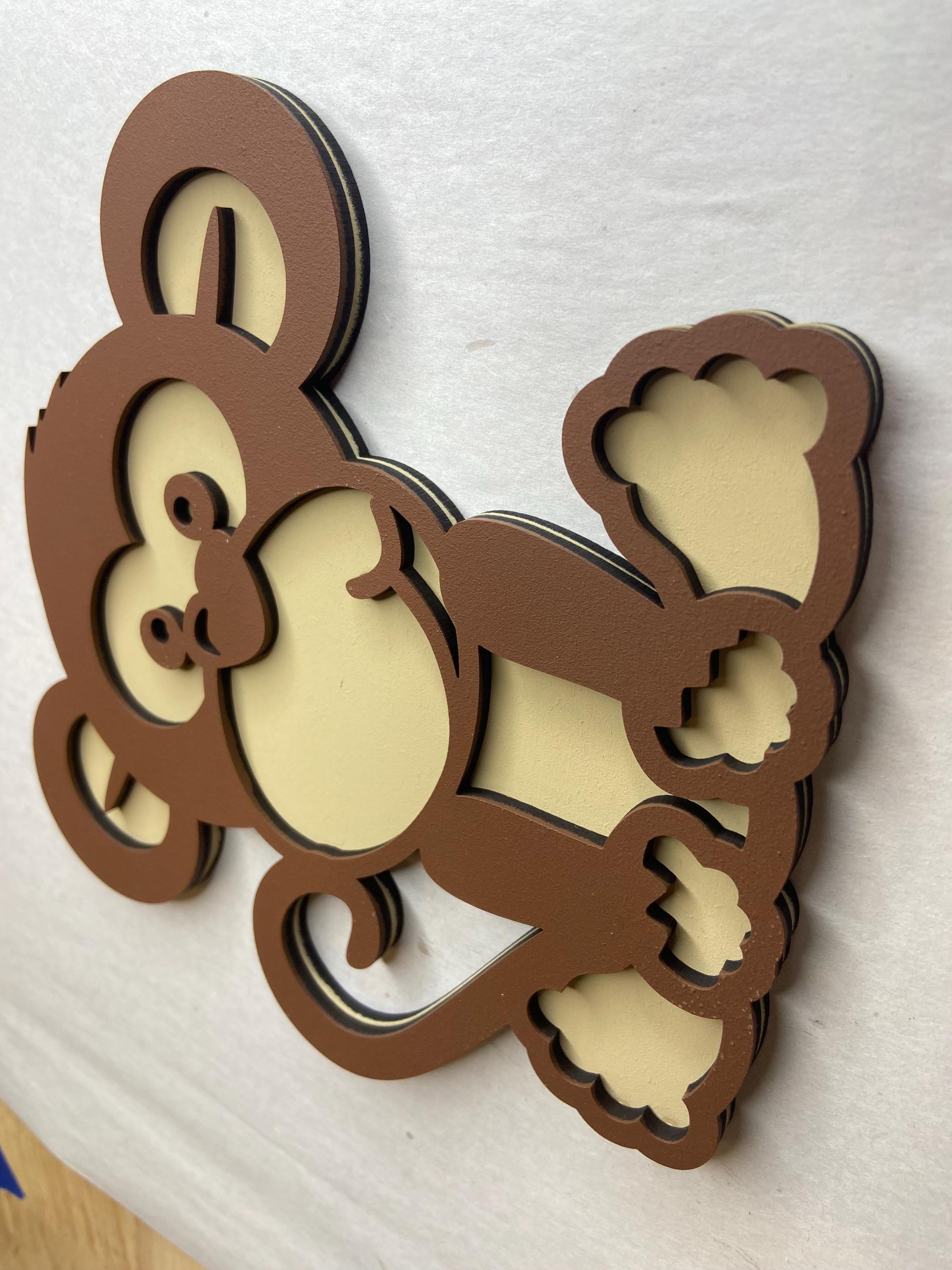 Monkey Cut Outs | 6