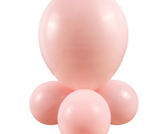 Light Pink Mini Balloon Centerpiece Kit | Do it Yourself  Pink Balloon Decorations | Balloons on a Budget | Princess Pink Birthday Decor Kit