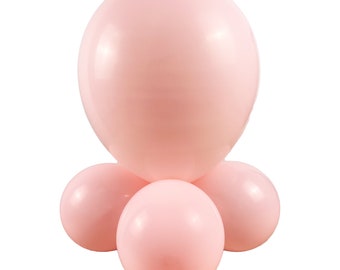 Rosa Mini Ballon Herzstück Kit | Rosa Ballon Dekorationen selber machen | Ballons mit kleinem Budget | Princess Pink Birthday Decor Kit