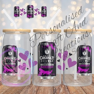 16oz Libbey wrap png digital download - UV DTF  - sublimation drink can design- cruiser - digital design