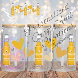 16oz Libbey wrap png digital download - UV DTF  - sublimation drink can design- cruiser - digital design