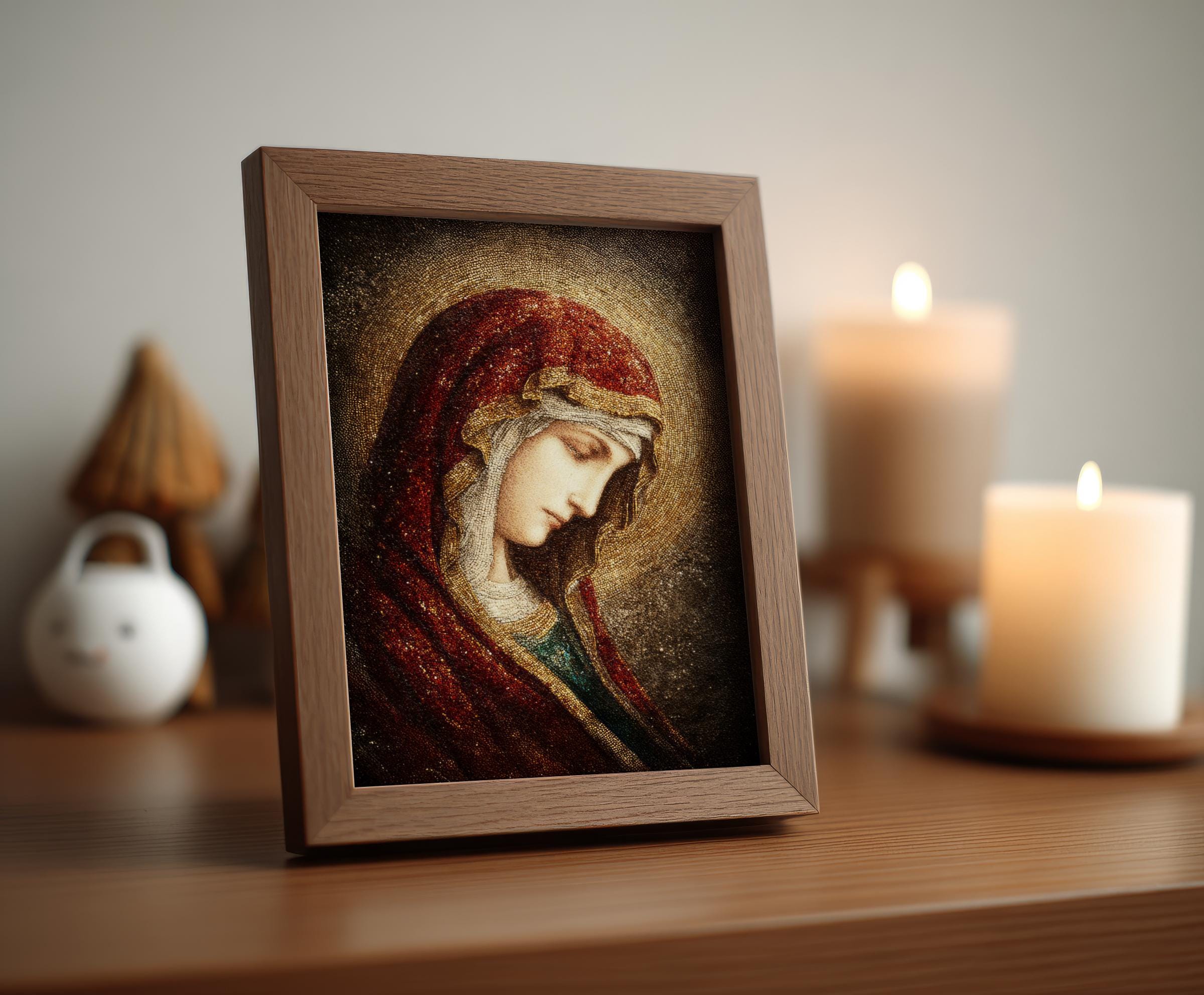 Our Lady of Perpetual Help Icon | Byzantine Marian Art | Catholic Gold ...
