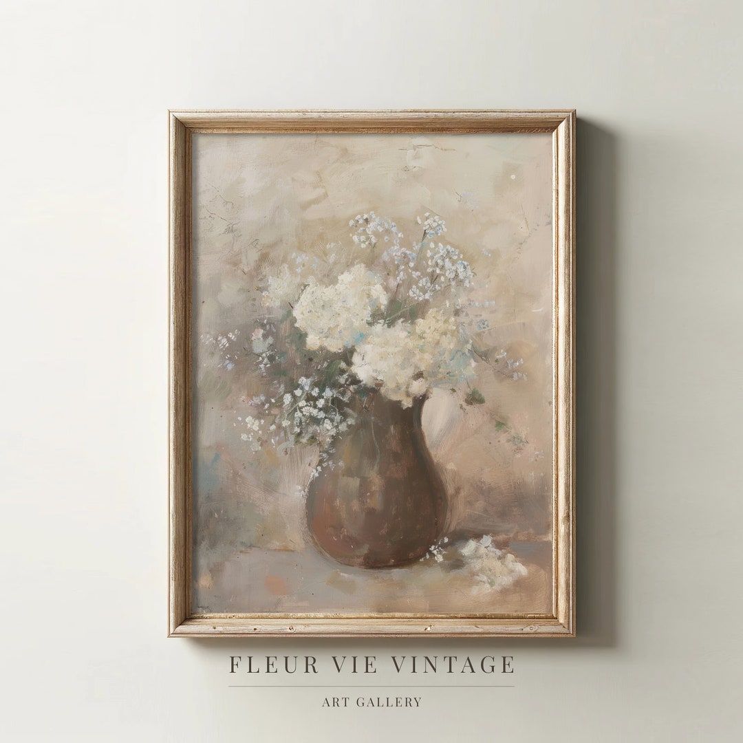Blue Hydrangea | PRINTABLE Wall Art | Hydrangea Painting | Flower ...