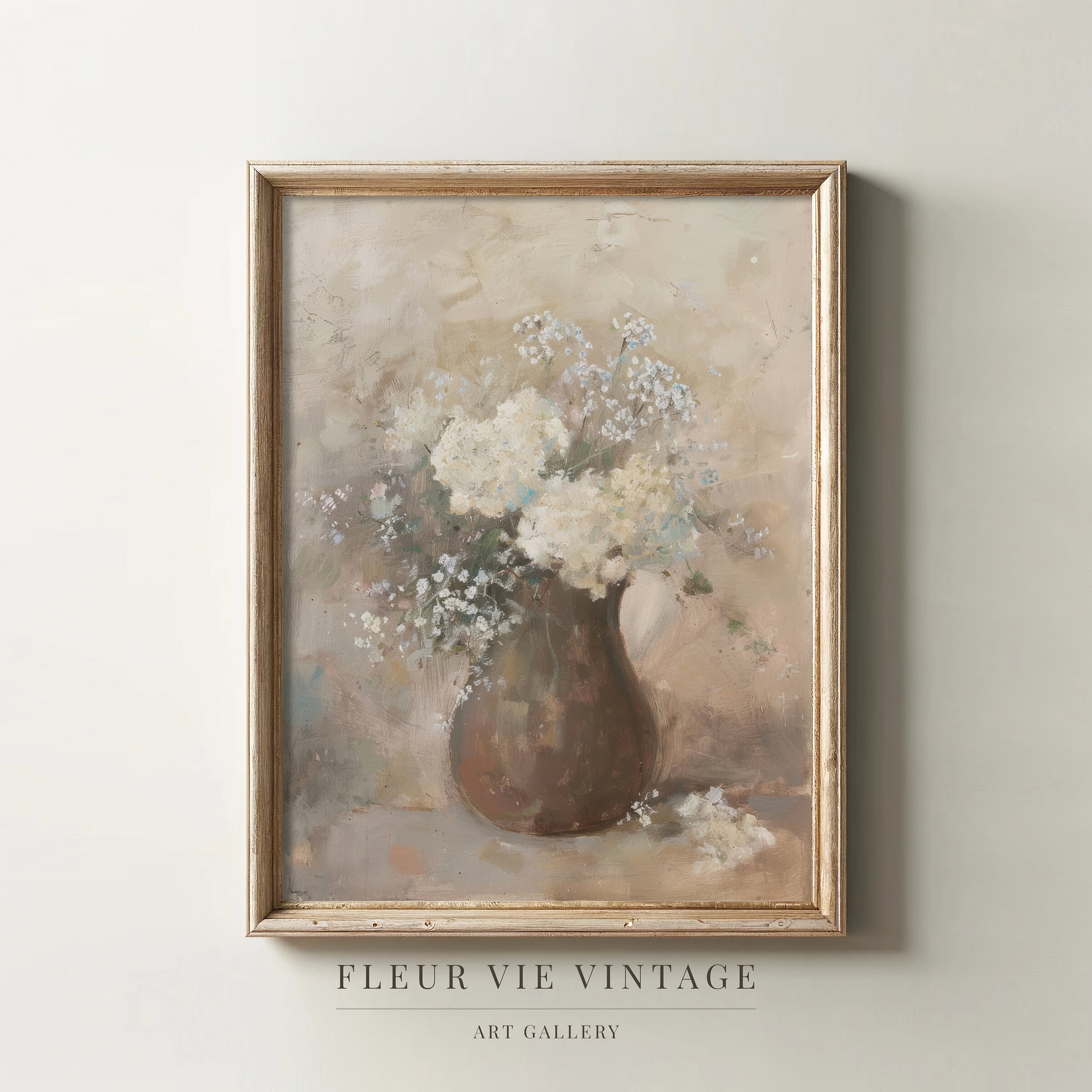 Blue Hydrangea | PRINTABLE Wall Art | Hydrangea Painting | Flower ...
