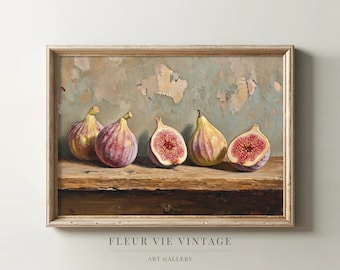Figs Still Life | PRINTABLE Wall Art | Fig Fruit | Fruit Still Life