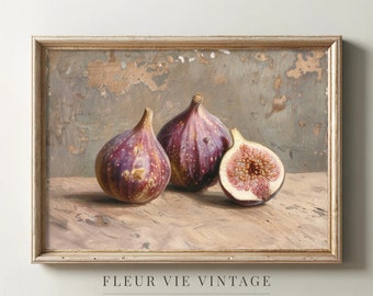 Figs Still Life | PRINTABLE Wall Art | Fig Fruit | Fruit Still Life