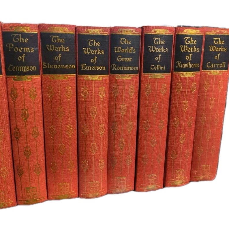 Lot of 17 Black’s Readers Service Company: The Works – Vintage Hardcover Book Set bild 5