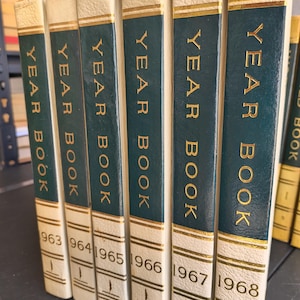 60s Encyclopedia Set - Etsy