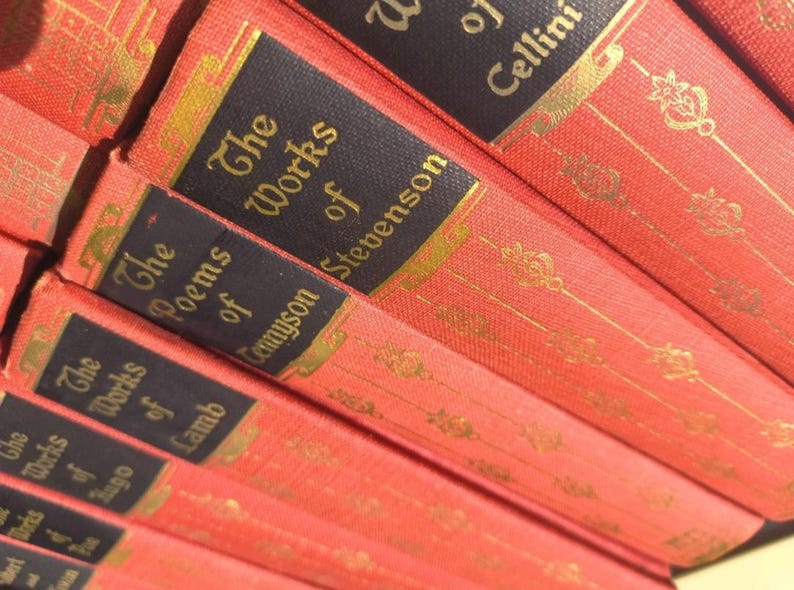Lot of 17 Black’s Readers Service Company: The Works – Vintage Hardcover Book Set bild 1