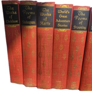Lot of 17 Black’s Readers Service Company: The Works – Vintage Hardcover Book Set bild 4