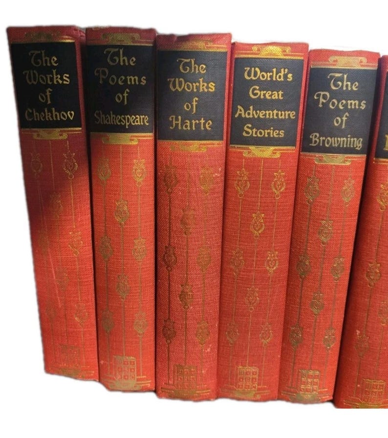 Lot of 17 Black’s Readers Service Company: The Works – Vintage Hardcover Book Set bild 4