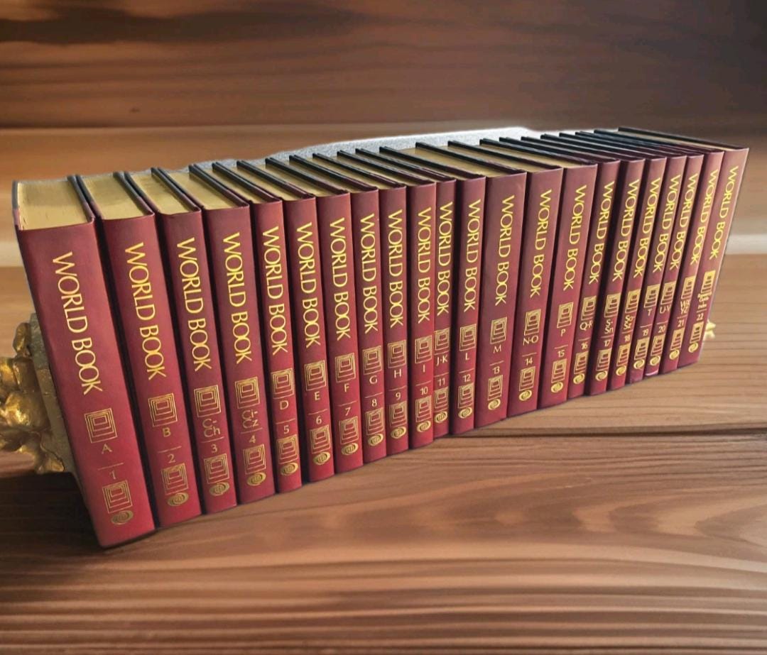 Vintage Encyclopedia Complete Set - Etsy