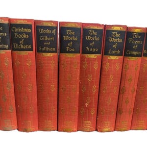 Lot of 17 Black’s Readers Service Company: The Works – Vintage Hardcover Book Set bild 3