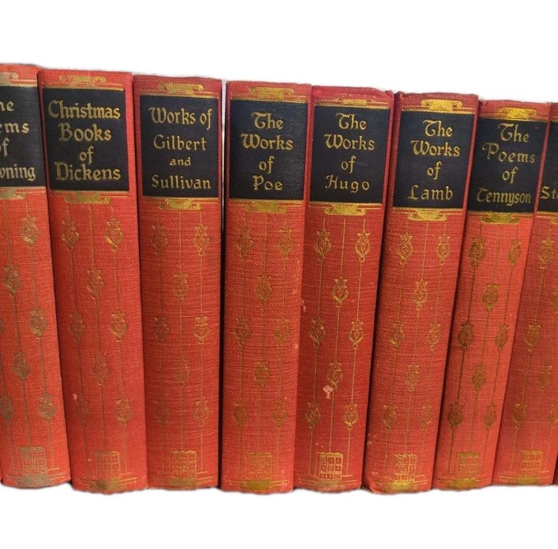 Lot of 17 Black’s Readers Service Company: The Works – Vintage Hardcover Book Set bild 3