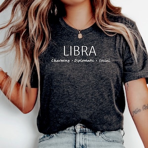 Libra Shirt | Libra Gifts | Libra Birthday Shirt | Big Libra Energy | Astrology Shirt | Zodiac Shirt - trendy crewneck - Horoscope gift