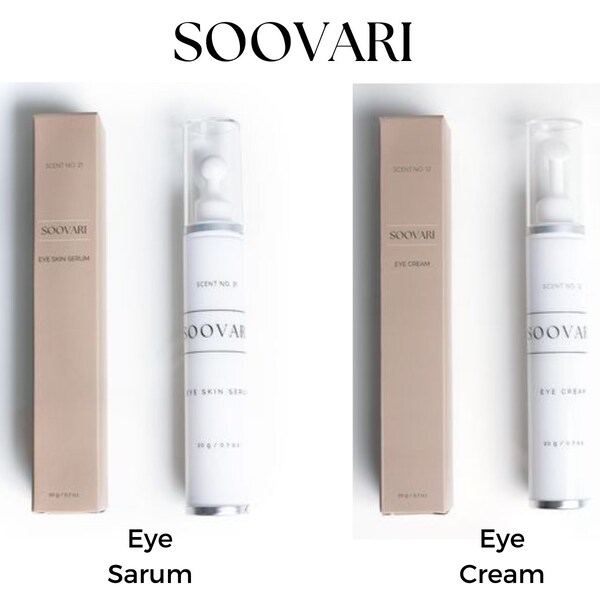 Soovari Eye Cream| Natural Skincare| Under Eye Serum| Wrinkle Cream|  Face Serum| Natural Anti Aging Eye Moisturizer| Eye serum eye cream