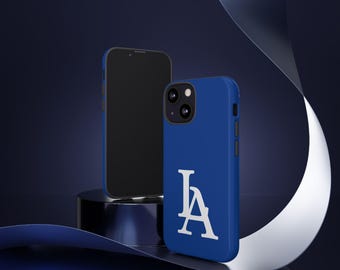 Dodger Blue LA Phone Case - Tough Cases, Protective Cover, Hard Shell, Phone Accessories, Gift for Sports Fans