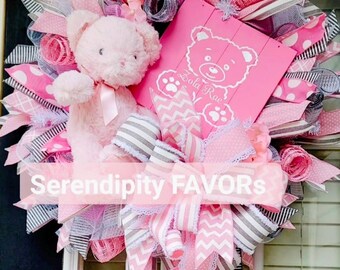 Baby Girl Wreath