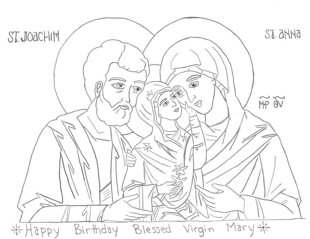Blessed Virgin Mary Birthday - Etsy