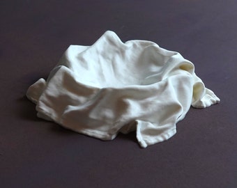 CLOTH BOWL - decorative 3D printed bowl